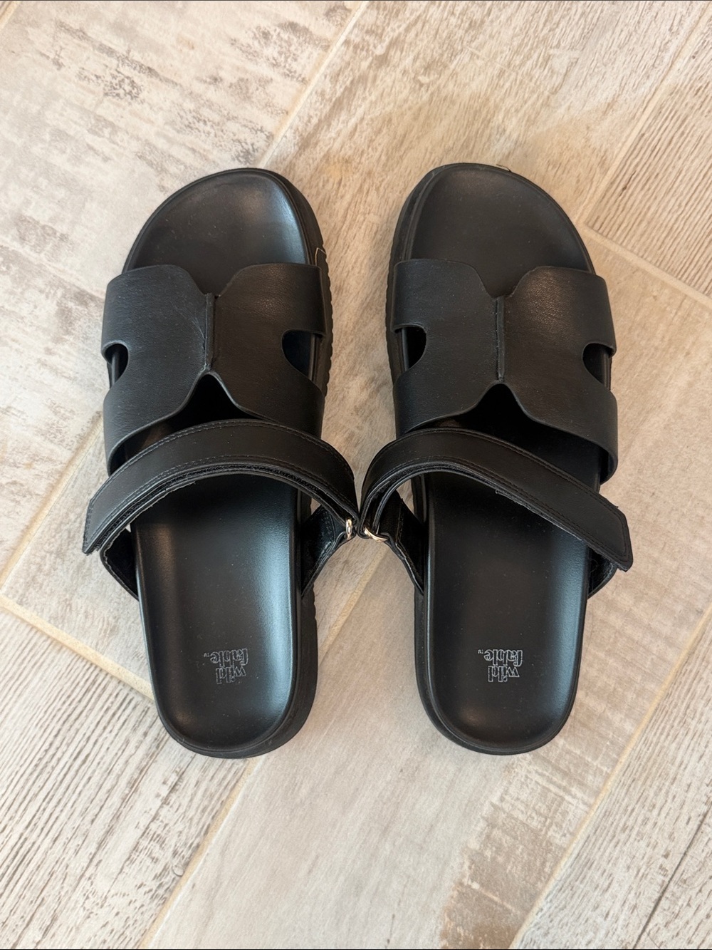 Target Black Sandals